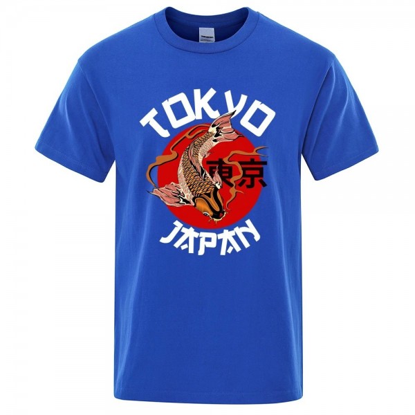 T-shirt manga coton manches courtes col rond respirant style TOKYO|1,96 €|OKKO MODE