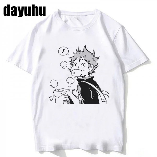 T-shirt Haikyuu années 90 femmes Kuroo Bokuto Shoyo volley-ball créatif manga anime|7,19 €|OKKO MODE