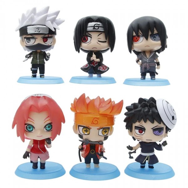 Ensemble de figurines d'action Naruto Sasuke statue PVC animé|6,95 €|OKKO MODE