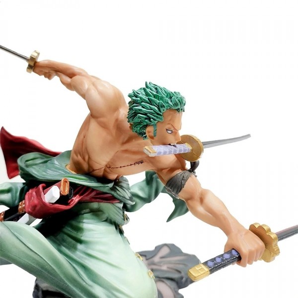 Figurine d'Action à Trois Lames 10cm Roronoa Zoro - Modèle de Collection Manga|2,00 €|OKKO MODE