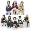 Demon Slayer Kamado Tanjirou Nezuko PVC Sitting Action Figure Gift for Kids|1,98 €|OKKO MODE