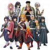 Figurine en PVC de Kimetsu No Yaiba, Tanjirou, Zenitsu, Nezuko - Modèle anime|2,99 €|OKKO MODE