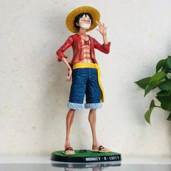 Chapeau de paille 42.5cm Monkey D Grand modèle Statue Luffy GK Smiley ornemen|16,99 €|OKKO MODE