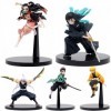 Action Figure Demon Slayer Anime, Kimetsu no Yaiba Kamado Tanjirou Zenitsu Nezuko Kokor Model Toys|5,39 €|OKKO MODE