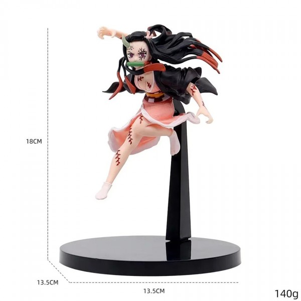 Action Figure Demon Slayer Anime, Kimetsu no Yaiba Kamado Tanjirou Zenitsu Nezuko Kokor Model Toys|5,39 €|OKKO MODE