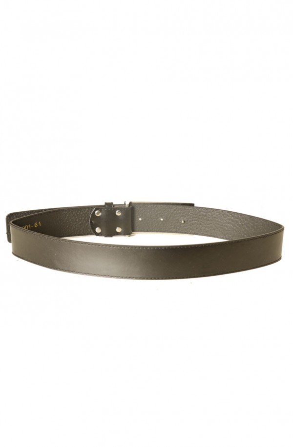 Ceinture Noire avec boucle rectangle à strass BG8001-61 - 2