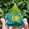 Pyramide d'arbre de vie avec péridot guérison Reiki Chakra énergie orgonite|5,39 €|OKKO MODE