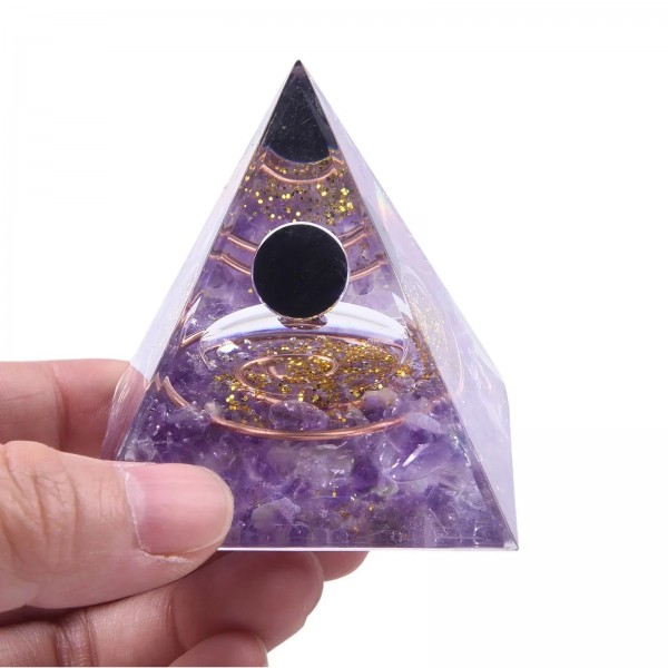 Pyramide d'arbre de vie avec péridot guérison Reiki Chakra énergie orgonite|5,39 €|OKKO MODE