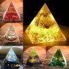 Pyramide Orgonite Chakra guérison cristal méditation Reiki|6,01 €|OKKO MODE