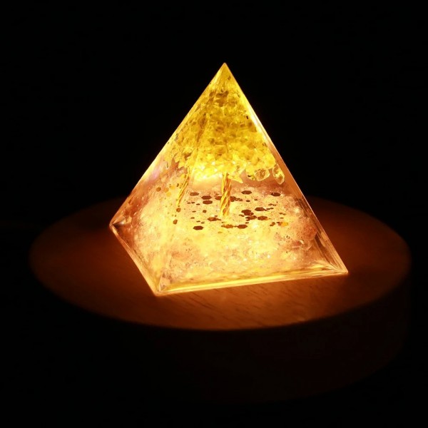 Pyramide Orgonite Chakra guérison cristal méditation Reiki|6,01 €|OKKO MODE