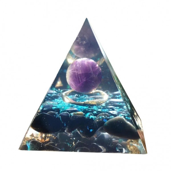 Pyramide pour Méditation Chakra Reiki, Pierre de Clip|1,98 €|OKKO MODE