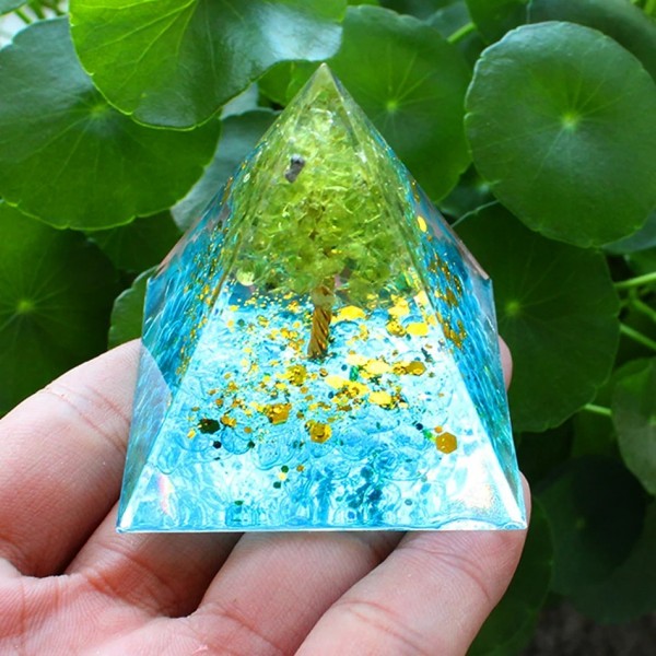 Pyramide d'orgone Arbre de Vie - Méditation, Protection EMF|2,00 €|OKKO MODE