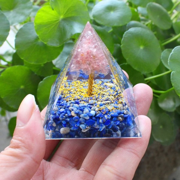 Pyramide d'orgone Arbre de Vie - Méditation, Protection EMF|2,00 €|OKKO MODE