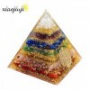 Pyramide d'orgonite blanc pour guérison chakras et énergie|4,03 €|OKKO MODE