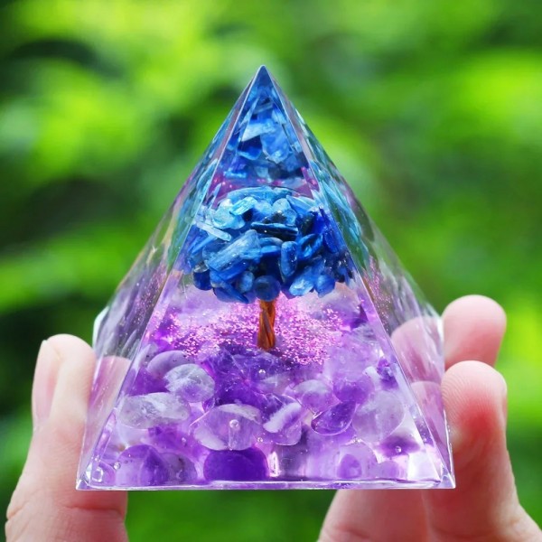 Pyramide Orgonite Arbre de Vie Clip Naturel Yst Landfall|2,40 €|OKKO MODE