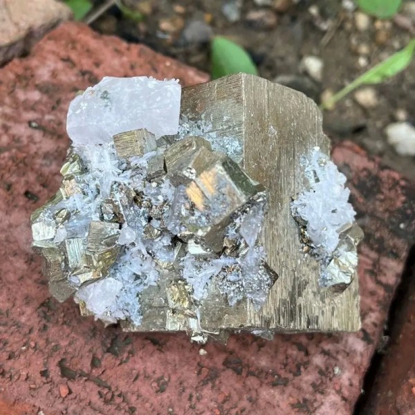 Specimen de pyrite brut pour guérison énergétique, grappe cube naturelle|46,79 €|OKKO MODE