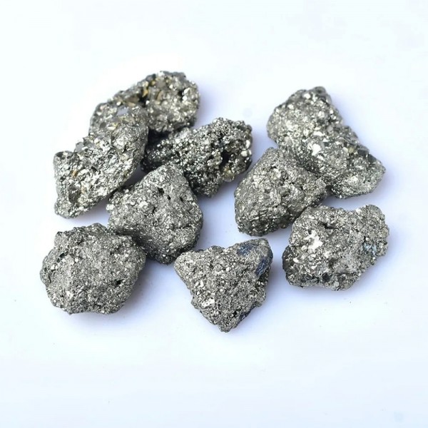 Clip de Pyrite Naturel, Pierre Irrégulière pour Massage et Décoration Maison - Vente en Gros 1 Pièce|2,00 €|OKKO MODE