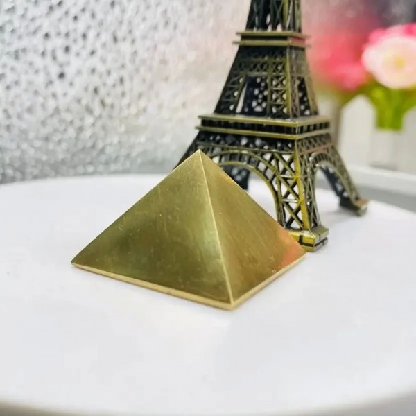 Pyramide de Pyrite Naturelle, Pierre Brute pour Massage et Décoration Maison|13,49 €|OKKO MODE