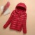 Veste légère rembourrée en coton pour femme, parka courte à capuche et col montant | 9,90 € | OKKO MODE
