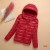 Veste légère rembourrée en coton pour femme, parka courte à capuche et col montant | 9,90 € | OKKO MODE