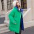 Parka larga acolchada reversible para mujer, abrigo de algodón - Invierno 2024 | 19,50 $ | OKKO MODE