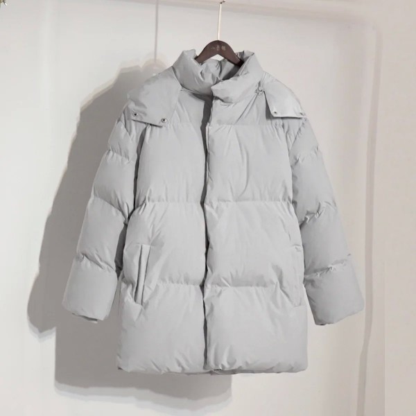 Veste à capuche rembourrée en duvet pour femmes, vêtements d'extérieur, parkas d'automne et d'hiver, 2024|24,29 €|OKKO MODE