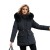 Manteau en duvet de coton décontracté pour femme, veste longue rembourrée épaisse, parkas d'hiver, noir, beige, marron | €38.69 | OKKO MODE