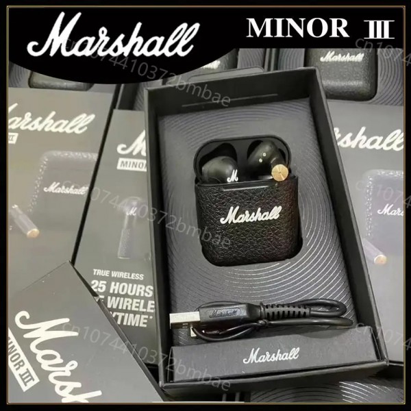 MARSHALL MINOR III-Casque Bluetooth sans fil, Écouteurs intra-auriculaires, Caisson de basses HiFi, Casque de  sport|29,69 €|OKKO MODE