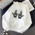 Sweat à capuche JUL pour femme, sweat-shirt gothique, survêtement Marseille, chemise à capuche Smile blanc coloré | 12,67 $ | OKKO MODE