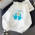 Sweat à capuche JUL pour femme, sweat-shirt gothique, survêtement Marseille, chemise à capuche Smile blanc coloré | 12,67 $ | OKKO MODE