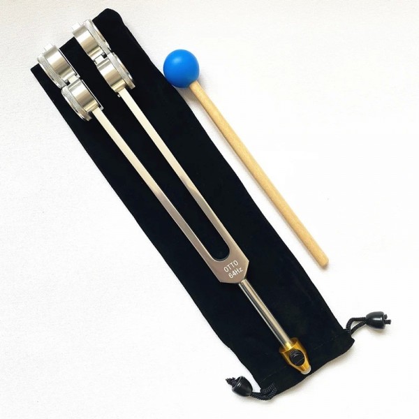 Diapason spécial en alliage d'aluminium, diapason mort, thérapie, outils de guérison sonore, Instruments PerSCH, 32Hz, 64Hz|30,01 €|OKKO MODE