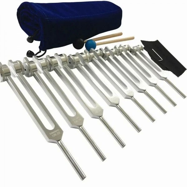 Ensemble de diapason médical argenté, diapason, diapason, guérison, musique, instruments à effets TingPerSCH|14,06 €|OKKO MODE