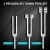 Ensemble de diapason avec marteau, outils de vibration sonore - lot de 3 | $16.34 | OKKO MODE