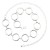 Ceinture décorative en métal pour femme, grand anneau en métal, sangle de taille unique | 2,00 € | OKKO MODE