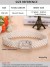 Ceinture élastique dorée pour femme, 5 rangées de fausses perles | $2.14 | OKKO MODE