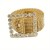 Coussin-Ceinture à broches carrée ronde et narentièrement incrustée de biscuits pour femme, ceinture large évidée | 1,96 € | OKKO MODE