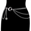 Ceinture de taille dorée et argentée pour femme, accessoire chic pour jupe habillée|2,00 €|OKKO MODE