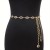 Ceinture de robe en métal pour femme, taille dorée, biscuits incrustés bohème élégant grande taille | 2,25 € | OKKO MODE