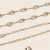 Ceinture de robe en métal pour femme, taille dorée, biscuits incrustés bohème élégant grande taille | 2,25 € | OKKO MODE