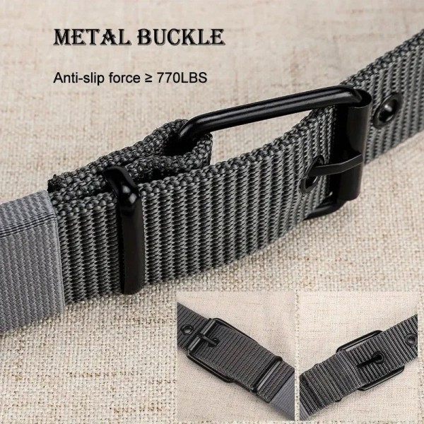 Ceinture en toile de nylon durable pour hommes à dégagement rapide with mn clasp|2,00 €|OKKO MODE