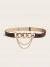 Ceinture à chaîne avec boucle amovible pour femme, tendance et à la mode | $2.12 | OKKO MODE