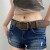 Ceinture rétro américaine pour femme, coréenne polyvalente jeans marron mode 2024 | $2.14 | OKKO MODE