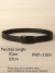 Ceinture en cuir pour homme avec boucle de fourche, style classique | 2,00 € | OKKO MODE