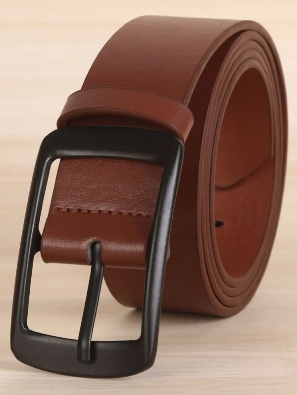 Ceinture en cuir pour homme avec boucle de fourche, style classique|2,00 €|OKKO MODE