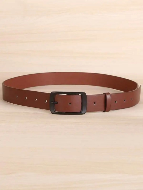 Ceinture en cuir pour homme avec boucle de fourche, style classique|2,00 €|OKKO MODE