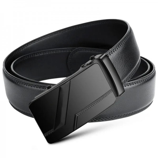 Ceinture automatique pour homme noire luxe haute qualité 110cm-130cm|1,98 €|OKKO MODE