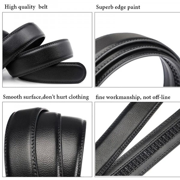 Ceinture automatique pour homme noire luxe haute qualité 110cm-130cm|1,98 €|OKKO MODE