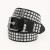 Ceinture idale en métal pour hommes et femmes, perle carrée, rivet punk Y2K designer. | 2,08 $ | OKKO MODE