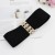 Ceinture large élastique pour femme, couverture de taille et fermeture dorée | $2.17 | OKKO MODE