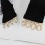 Ceinture large élastique pour femme, couverture de taille et fermeture dorée | $2.17 | OKKO MODE
